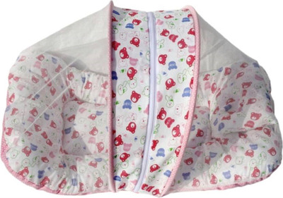 

Cutieful Mosquito Protector Comfy Baby Sleeping Mosquito Net Bed CUTFBBD021 Portable Crib(Fabric, Multicolor)