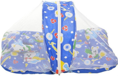 

Kidoyzz Mosquito Protector Comfy Baby Sleeping Mosquito Net Bed KDMBBNL2044 Portable Crib(Fabric, Multicolor)