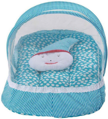 

Kidoyzz Mosquito Protector Comfy Baby Sleeping Mosquito Net Bed KDMBBNL2013 Portable Crib(Fabric, Multicolor)