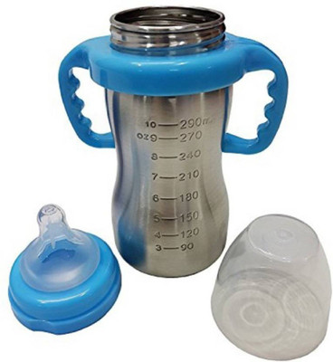 

Croox New Special Design Baby Feeding Bottle In Stainless Steel - 290 ml - 290 ml(Silver)