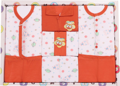 

Little Smart Born Baby Red Color Gift Set(Red)