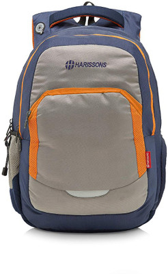 

Harissons Polyester 33 L Laptop Backpack(Blue, Orange)