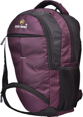 

Good Friends waterproof laptop 16 L Backpack(Purple)