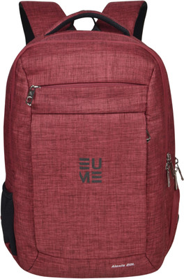 

EUME Alexis 28 LTR Maroon Polyester Laptop Backpack for 15.6 inch Laptop and Water Resistance Backpack with USB Port Charging 28 L Backpack(Maroon)