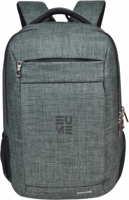 

EUME Alexis 28 LTR Olive Green Polyester Laptop Backpack for 15.6 inch Laptop and Water Resistance Backpack with USB Port Charging 28 L Backpack(Green)