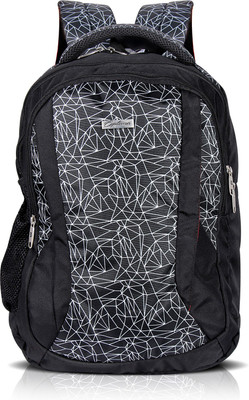 

Optima Multi Zipper & Multi Compartment 32.0 L Laptop Backpack(Black)