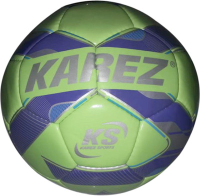 

Karez KS GREEN Football - Size: (Pack of 1, Green, Blue