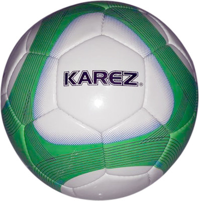 

Karez KS WHITE Football - Size: (Pack of 1, Yellow, Green