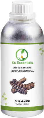 

Ks Essentials 100% Pure Shikakai Oil (Acacia concinna) Natural Therapeutic Grade(1000 ml)