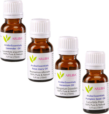 

Aruba Essentials Lavender, Rosemary, Geranium & Pumpkin Seed(60 ml)