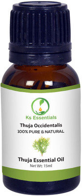 

Ks Essentials 100% Pure Thuja Essential Oil (Thuja occidentalis) Natural Therapeutic Grade(15 ml)