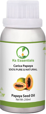 

Ks Essentials 100% Pure Papaya seed Oil (Carica papaya) Natural Therapeutic Grade(250 ml)