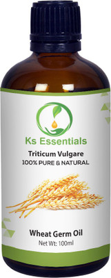 

Ks Essentials 100% Pure Wheat Germ Pure Carrier Oil Pure & Cold Pressed(100 ml)