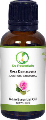 

Ks Essentials 100% Pure Rose Essential Oil, Natural & Undiluted for skin care & hair care(30 ml)