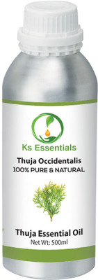 

Ks Essentials 100% Pure Thuja Essential Oil (Thuja occidentalis) Natural Therapeutic Grade(500 ml)
