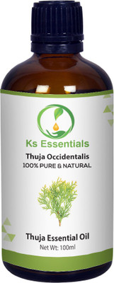 

Ks Essentials 100% Pure Thuja Essential Oil (Thuja occidentalis) Natural Therapeutic Grade(100 ml)