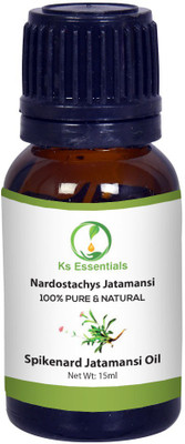 

Ks Essentials 100% Pure Spikenard (Jatamansi) Essential Oil Natural Skin Care & Hair Care(15 ml)