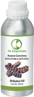 

Ks Essentials 100% Pure Shikakai Oil (Acacia concinna) Natural Therapeutic Grade(500 ml)
