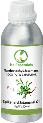 

Ks Essentials 100% Pure Spikenard (Jatamansi) Essential Oil Natural Skin Care & Hair Care(500 ml)