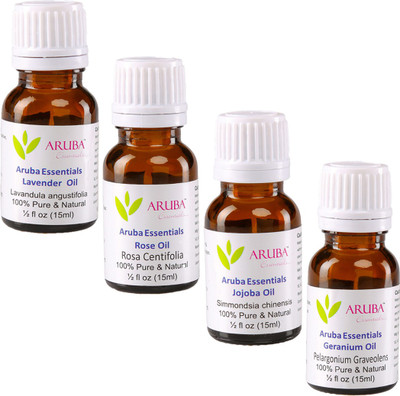 

Aruba Essentials Lavender, Rose, Jojoba & Geranium(60 ml)