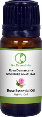 

Ks Essentials 100% Pure Rose Essential Oil, Natural & Undiluted for skin care & hair care(10 ml)