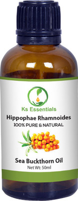 

Ks Essentials 100% Pure Sea Buckthorn Carrier Oil (Hippophae Rhamnoides) Pure and Natural(50 ml)