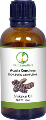 

Ks Essentials 100% Pure Shikakai Oil (Acacia concinna) Natural Therapeutic Grade(50 ml)