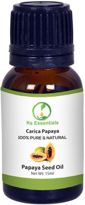 

Ks Essentials 100% Pure Papaya seed Oil (Carica papaya) Natural Therapeutic Grade(15 ml)