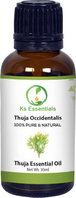 

Ks Essentials 100% Pure Thuja Essential Oil (Thuja occidentalis) Natural Therapeutic Grade(30 ml)