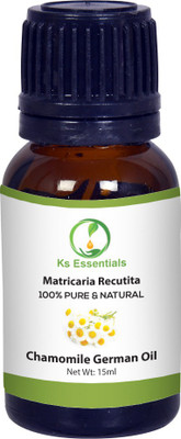 

Ks Essentials 100% Pure and Natural Chamomile (Blue) German Oil(15 ml)
