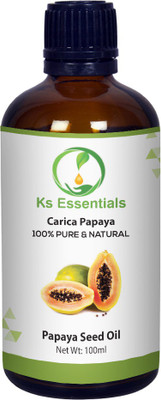 

Ks Essentials 100% Pure Papaya seed Oil (Carica papaya) Natural Therapeutic Grade(100 ml)