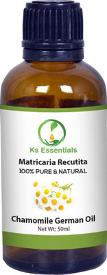 

Ks Essentials 100% Pure and Natural Chamomile (Blue) German Oil(50 ml)