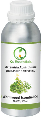 

Ks Essentials 100% Pure Wormwood Essential Oil (Artemisia absinthium) Natural Therapeutic Grade(500 ml)