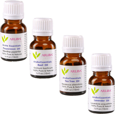 

Aruba Essentials Peppermint, Basil, Tea Tree & Lavender(60 ml)