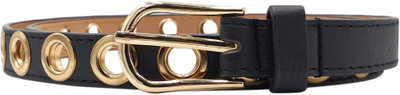 

Baluchi Women Casual Black Artificial Leather Belt