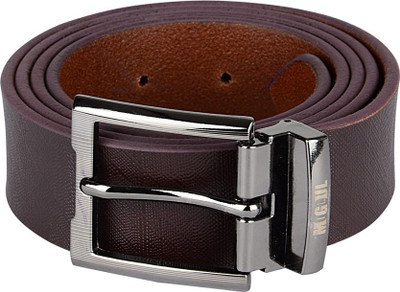 

Mogoul Men Casual Brown Genuine Leather Belt