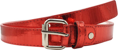 

Baluchi Women Casual Red Artificial Leather Belt