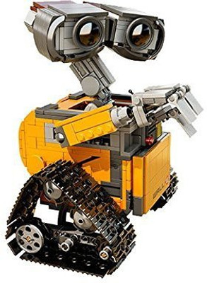 

Happy GiftMart Wall-E Model Building Brick Block Intelligent Educational Walle Toys 687 Piece( Lego Compatable )(Multicolor)