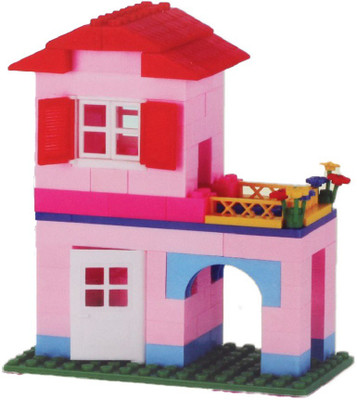 

Nightstar House Blocks set Game For Kid(142 PCs)(Min. Age 3 Yrs)(Multicolor)