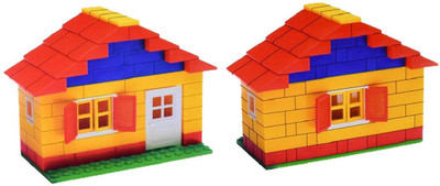 

Nightstar Basic Architecture Building Block Game For Kid(180 Pcs)(Min. Age 4 Yrs)(Multicolor)