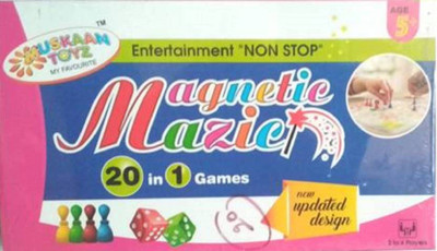 

skyler MAGNETIC MAZIC 20 I N 1 GAMES Board Game Board Game