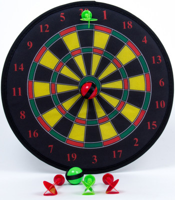 

ICE TREE Dedicated to kids DART GAME 46 cm Dart Board(Multicolor)