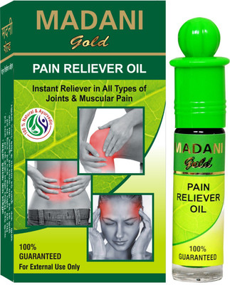 

Madani Gold Pain Reliver Oil Roll on 100% gauranteed Liquid(8 ml)