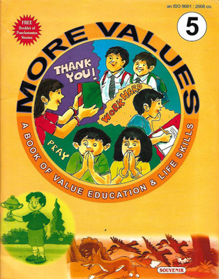 SOUVENIR MORE VALUES (A BOOK OF VALUE EDUCATION & LIFE SKILLS) CLASS 5(English, Paperback, MRS, SUNITA KAPOOR)