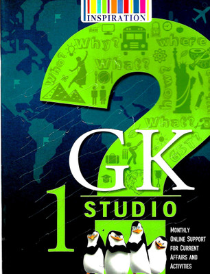 INSPIRATION G. K. STUDIO CLASS - 1 ( MONTHLY ONLINE SUPPORT FOR CURRENT AFFAIRS AND ACTIVITIES )(English, Paperback, DEEPALI BARRY)