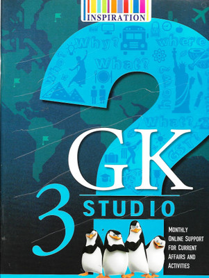INSPIRATION G. K. STUDIO CLASS - 3 ( MONTHLY ONLINE SUPPORT FOR CURRENT AFFAIRS AND ACTIVITIES )(English, Paperback, DEEPALI BARRY)