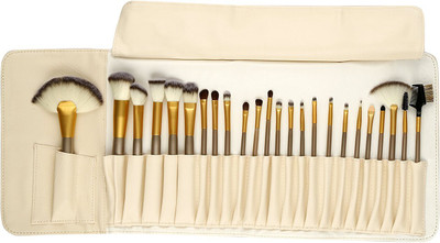 

Shrih Make Up Brush Set With Pouch - Beige(Pack of 24)