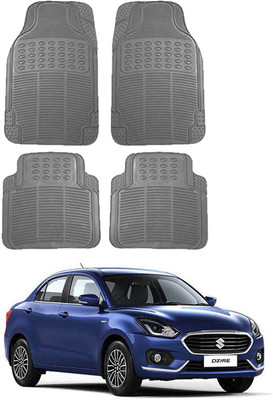SHOOLIN Rubber Standard Mat For  Maruti Suzuki Swift Dzire(Grey)