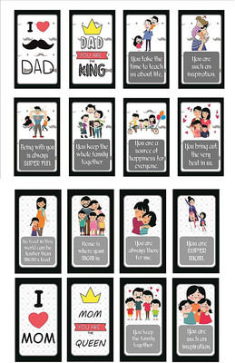 

SYGA Set of 16 Greeting Card(Multicolor, Pack of 16)