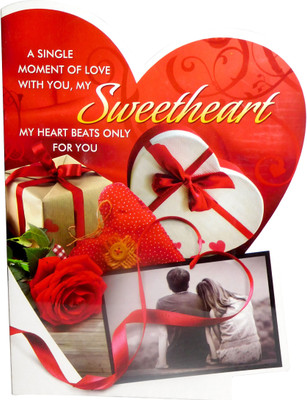 

Siddhi Gifts You Are One Of My Sweetheart - Love Gifts For Girlfriend Greeting Card(Brown, Pack of 1)